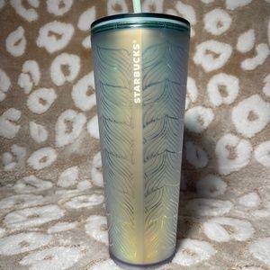2022 Starbucks Mermaid Tail Soft Touch Cold Cup